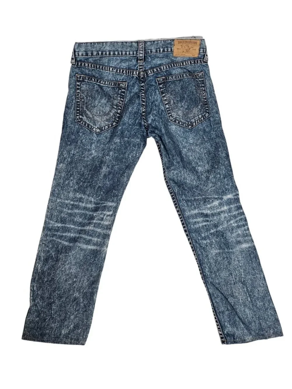 True Religion Mens Skinny Jeans Size 36 Blue Medium Wash Denim